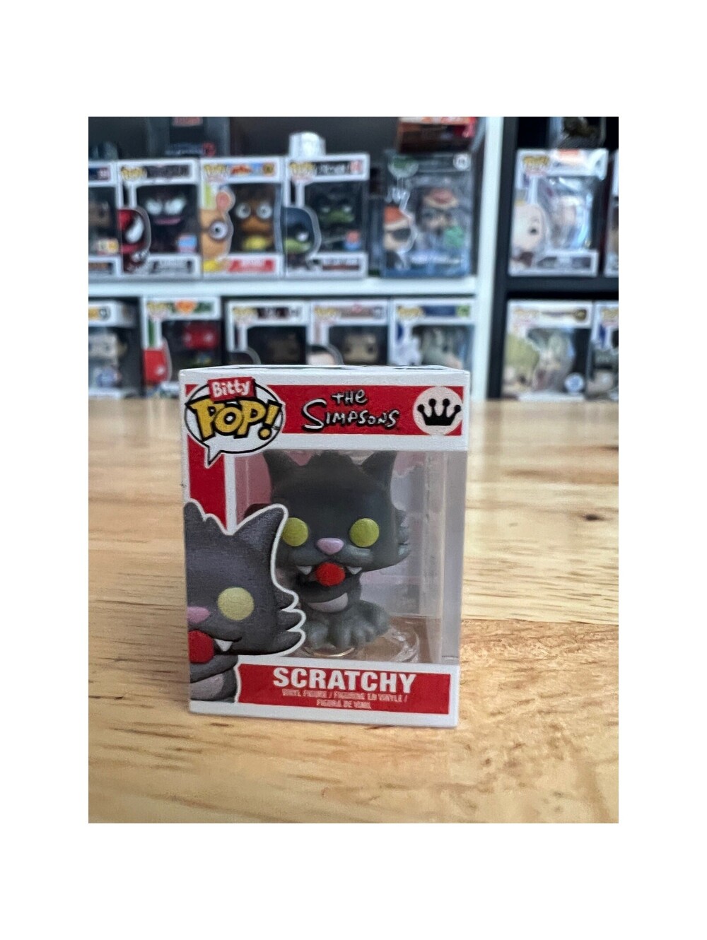 BITTY Scratchy 1-Inch Funko Pop #904 Simpsons Animation TV Television Disney